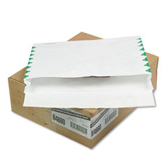 Quality Park Tyvek Booklet Expansion Mailer, First Class, 12 x 16 x 2, White, 100/Carton QUAR4660