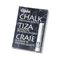 Quartet Alpha Nontoxic Low Dust Chalk, White, 12 Sticks/Pack QRT314005