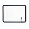 Quartet Contour Dry-Erase Board, Melamine, 24 x 18, White, Gray Frame QRT7551