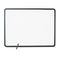 Quartet Contour Dry-Erase Board, Melamine, 48 x 36, White, Gray Frame QRT7554