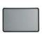 Quartet Contour Fabric Bulletin Board, 36 x 24, Gray, Plastic Graphite Frame QRT7693G