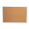 Quartet Cork Bulletin Board, Natural Cork/Fiberboard, 36 x 24, Aluminum Frame QRT2303