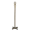 Quartet Costumer, Four Hooks, Solid Wood, Walnut QRT2013