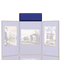 Quartet Display System Optional Header Panel, Fabric, 24 x 10, Blue/Gray/Black PVC Frame QRTSB93501Q