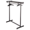 Quartet Double-Sided Garment Rack, Steel, Black Powder Coat QRT20314