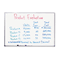 Quartet Dry Erase Board, Melamine Surface, 72 x 48, Aluminum Frame QRTB36
