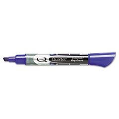 Quartet EnduraGlide Dry Erase Markers, Chisel Tip, Blue, Dozen QRT50013M