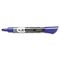Quartet EnduraGlide Dry Erase Markers, Chisel Tip, Blue, Dozen QRT50013M