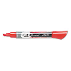 Quartet EnduraGlide Dry Erase Markers, Chisel Tip, Red, Dozen QRT50014M