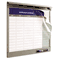 Quartet InView Custom Whiteboard, 47 x 35, Graphite Frame QRT72981