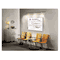 Quartet InView Custom Whiteboard, 47 x 35, Graphite Frame QRT72981
