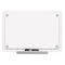 Quartet iQTotal Erase Board, 11 x 7, White, Translucent Frame QRTTM1107