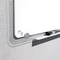Quartet iQTotal Erase Board, 36 x 23, White, Translucent Frame QRTTM3623
