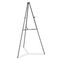 Quartet Lightweight Telescoping Tripod Easel, Adjusts 38" to 66" High, Aluminum, Black QRT51E