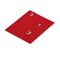 Quartet Magnetic Characters, Magnetic, Red, 3/4"dia 20/Set QRTMCR