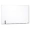 Quartet Magnetic Dry Erase Board, Painted Steel, 48 x 31, White, Aluminum Frame QRTM4831