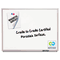 Quartet Magnetic Dry-Erase Board, Porcelain, 36 x 24, White, Aluminum Frame QRT2543