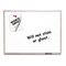 Quartet Magnetic Dry-Erase Board, Porcelain, 48 x 36, White, Aluminum Frame QRT2544