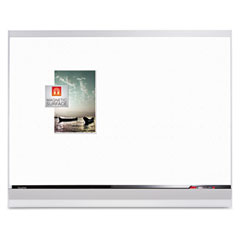 Quartet Porcelain Magnetic Whiteboard, 36 x 24, White/Silver QRT85263