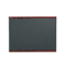 Quartet Prestige Bulletin Board, Diamond Mesh Fabric, 48 x 36, Gray/Mahogany Frame QRTB444M