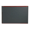 Quartet Prestige Bulletin Board, Diamond Mesh Fabric, 72 x 48, Gray/Mahogany Frame QRTB447M
