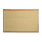 Quartet Prestige Bulletin Board, Graphite-Blend Cork, 36 x 24, Cherry Frame QRTB243LC