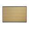Quartet Prestige Bulletin Board, Graphite-Blend Cork, 72 x 48, Aluminum Frame QRTB247G