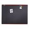 Quartet Prestige Plus Magnetic Fabric Bulletin Board, 48 x 36, Mahogany Frame QRTMB544M