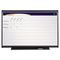 Quartet Prestige Total Erase Project Planner, 36 x 24, Gray Aluminum Frame QRTPP32