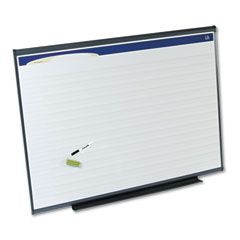 Quartet Prestige Total Erase Project Planner, 48 x 36, Gray Aluminum Frame QRTPP43