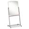 Quartet Reversible Mobile Presentation Easel, Dry-Erase, 31w x 41h, Neutral Frame QRT300TE