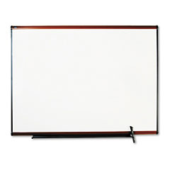 Quartet Total Dry Erase Board, 48 x 36, White, Cherry Frame QRTTE544LC