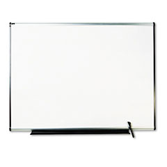 Quartet Total Dry Erase Board, 48 x 36, White, Gray Aluminum Frame QRTTE544A