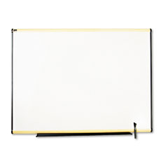 Quartet Total Dry Erase Board, 48 x 36, White, Maple Frame QRTTE544MA