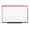 Quartet Total Dry Erase Board, 72 x 48, White, Cherry Frame QRTTE547LC