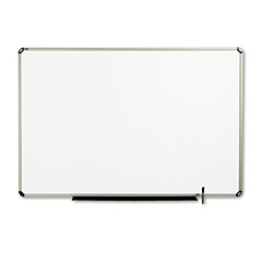 Quartet Total Dry Erase Board, 72 x 48, White, Euro-Style Aluminum Frame QRTTE567T