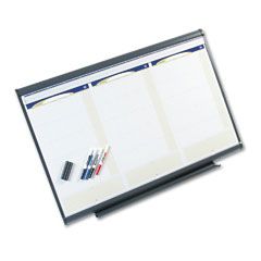 Quartet Total Erase 3-Month Modular Planning System, 36 x 24, Aluminum Frame QRTCMP32