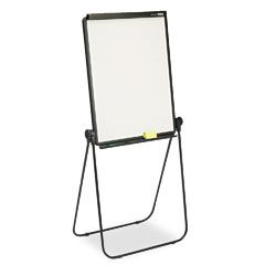 Quartet Total Erase Presentation Dry-Erase Easel, 26 x 34, White, Black Steel Frame QRT100TE