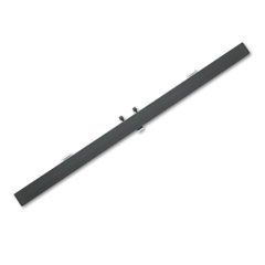 Quartet Tripod Easel Pad Retainer, 34" High, Aluminum, Black QRT51T