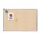 Quartet Vinyl Tack Bulletin Board, 48 x 48, Antique White, Anodized Aluminum Frame QRTVTA404W