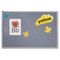 Quartet Vinyl Tack Bulletin Board, 96 x 48, Wedgewood Blue, Anodized Aluminum Frame QRTVTA408B