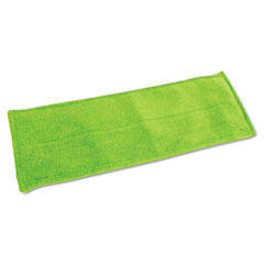 Quickie Green Cleaning Hardwood Floor Mop Refill, Microfiber, Green, Each QCK0624
