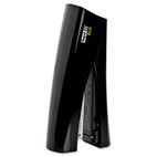 Rapid Eco Stand Up Stapler SuperFlatClinc, 25-Sheet Capacity, Black ESS73279