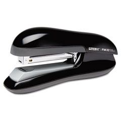 Rapid FM32 Flat Clinch Full Strip Stapler, 30-Sheet Capacity, Black ESS76071