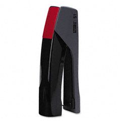 Rapid S1 SuperFlatClinch Standing Stapler, 30-Sheet Capacity, Black/Red ESS73272