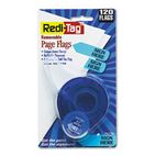 Redi-Tag Arrow Message Page Flags in Dispenser, "Sign Here", Blue, 120 Flags/Dispenser RTG81034