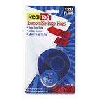 Redi-Tag Arrow Message Page Flags in Dispenser, "Sign Here", Red, 120 Flags/ Dispenser RTG81024
