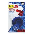 Redi-Tag Arrow Page Flags in Dispenser, "Please Sign and Return", Red, 120 Flags RTG81344