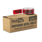 Redi-Tag Message Arrow Flag Refills, "Please Sign & Return", Red, 6 Rolls of 120 Flags RTG91037