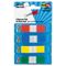 Redi-Tag Page Flags in Pop-Up Dispenser, 1/2w x 1 7/10h, Assorted, 140/Pack RTG74002